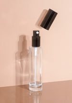 Princi Glass Bottle | Clear | Pump Cap