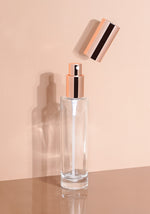 Princi Glass Bottle | Clear | Spray Cap