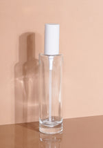 Princi Glass Bottle | Clear | Pump Cap