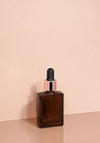 Lily Glass Bottle | Amber | Black Rubber Dropper