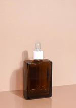 Lily Glass Bottle | Amber | Clear Rubber Dropper