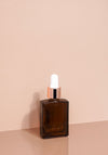 Lily Glass Bottle | Amber | White Rubber Dropper