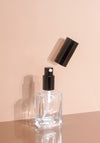 Lily Glass Bottle | Clear | Pump Cap
