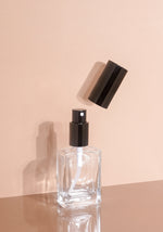 Lily Glass Bottle | Clear | Spray Cap