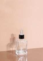 Lily Glass Bottle | Clear | Clear Rubber Dropper