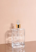 Lily Glass Bottle | Clear | Clear Rubber Dropper