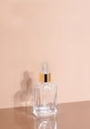 Lily Glass Bottle | Clear | Clear Rubber Dropper