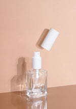 Lily Glass Bottle | Clear | Spray Cap