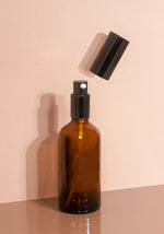 Cole Glass Bottle | Amber | Pump Cap