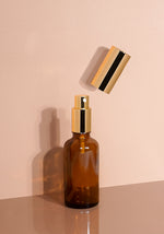 Cole Glass Bottle | Amber | Spray Cap