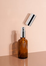 Cole Glass Bottle | Amber | Spray Cap