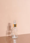 Cole Glass Bottle | Clear | Clear Rubber Dropper