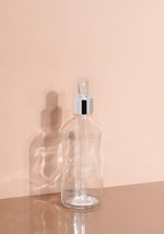 Cole Glass Bottle | Clear | Clear Rubber Dropper