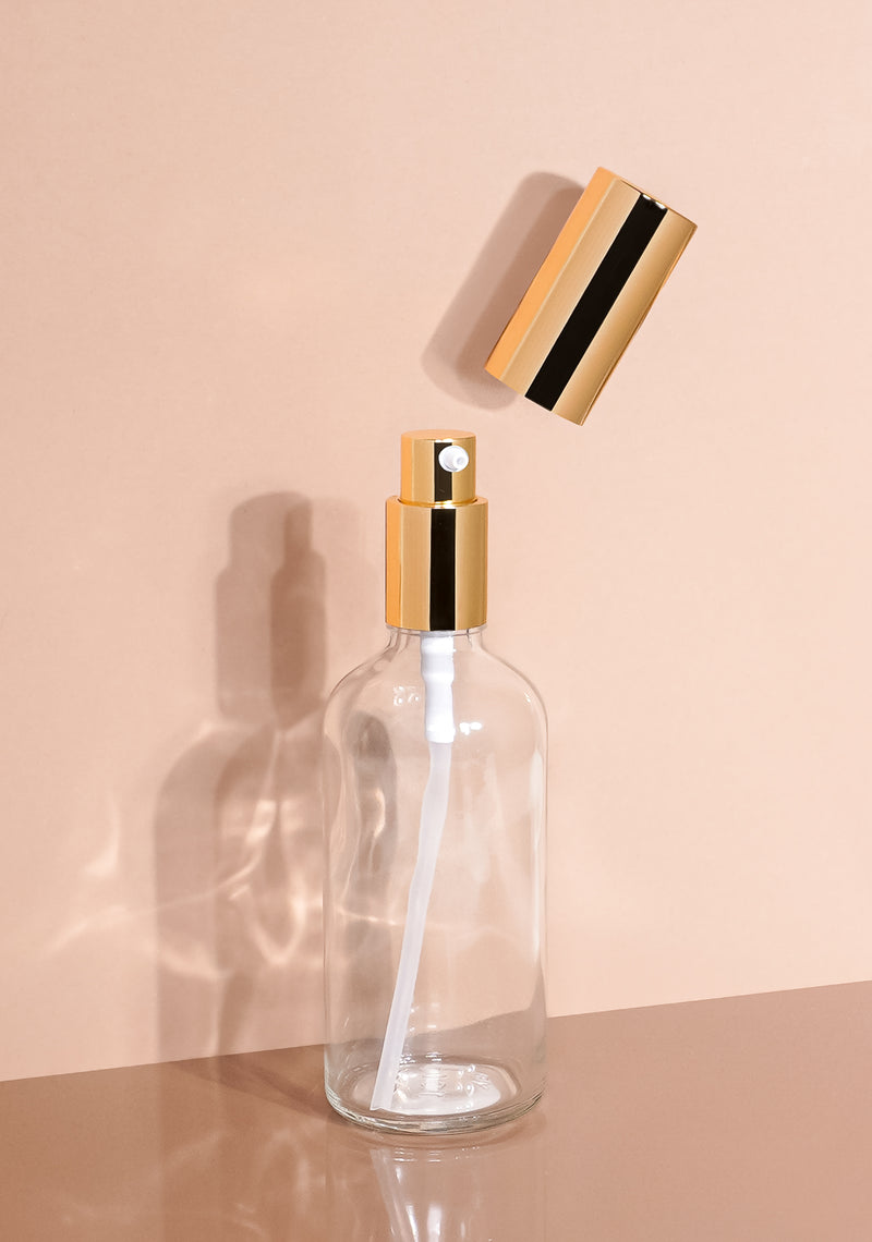 Cole Glass Bottle | Clear | Pump Cap