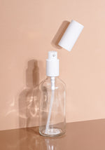 Cole Glass Bottle | Clear | Pump Cap