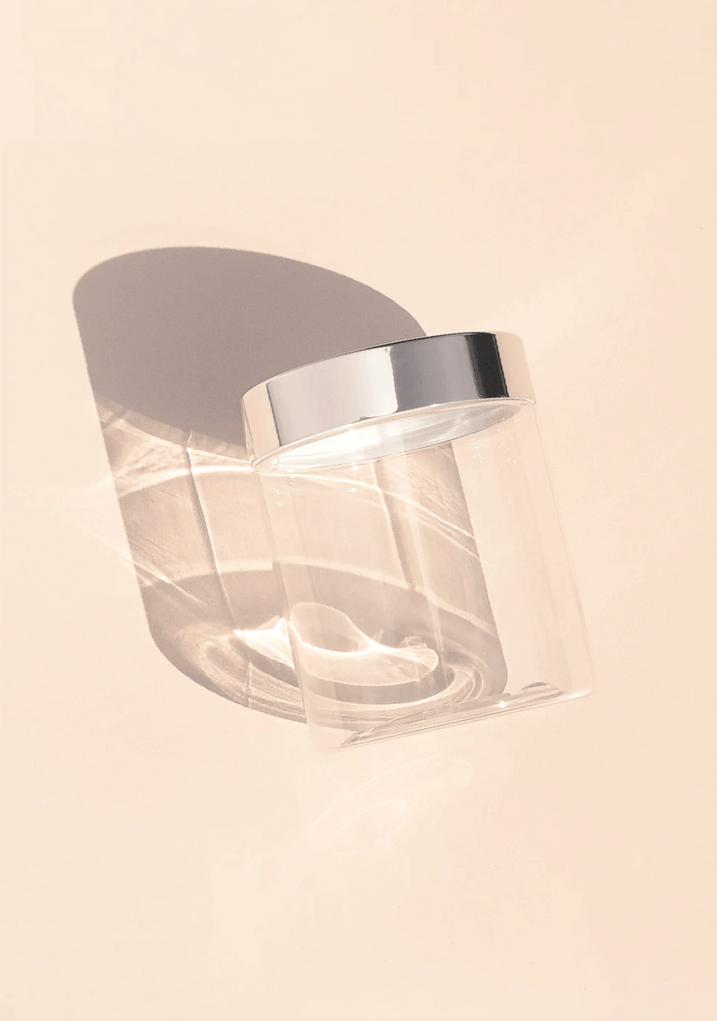 Fira PET Plastic Jar | Clear | Silver Cap